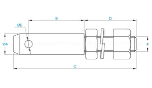 Adjustable Lower Link Pin specifications