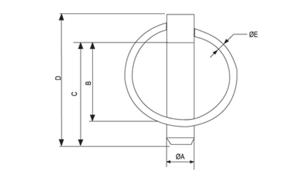 Linchpin Black Ring Heavy Duty specifications