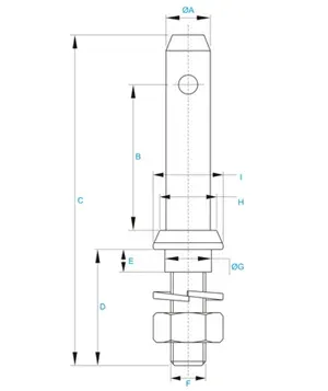Lower Link Pins specifications